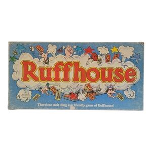 Vintage 1980 Ruffhouse Board Game **100% COMPLETE**